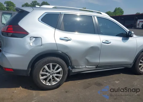 2018 Nissan Rogue Sv из США, поврежденный, VIN KNMAT2MT3JP514185